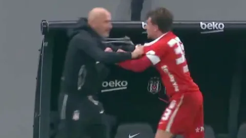 Italiano ve Rıdvan Yılmaz'ın gol sevinci olay oldu! Beşiktaş maçına damga vuran anlar