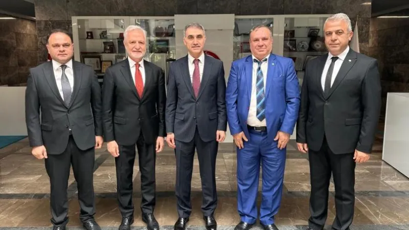 İTSO Heyetinden YSK Başkanı Dr. Serdar Mutta’ya Ziyaret