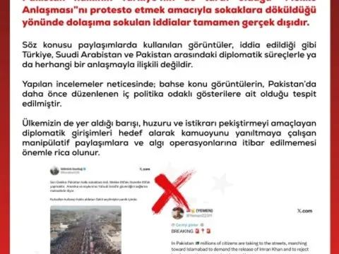 İletişim Başkanlığı'ndan Mekke Anlaşması'na ilişkin dezenformasyon uyarısı - fotoğraf 3