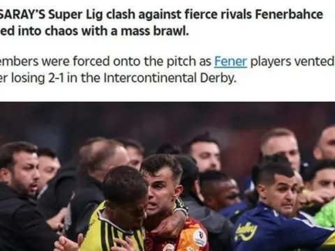 Galatasaray-Fenerbahçe derbisi dünya basınında! 'Kavga çıktı! Osimhen haksız rekabet' - fotoğraf 4