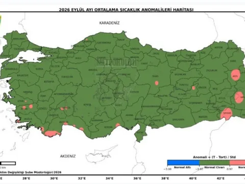 Meteoroloji Sıcaklık Analiz Raporu'nu yayımladı: 56 yılın en sıcak 13. eylül ayı yaşandı - fotoğraf 3