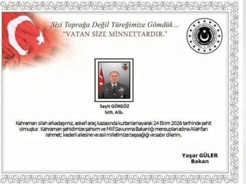 Ankara'da askeri araç kazası: 1 askerimiz şehit oldu! 2 askerimiz yaralandı - fotoğraf 1