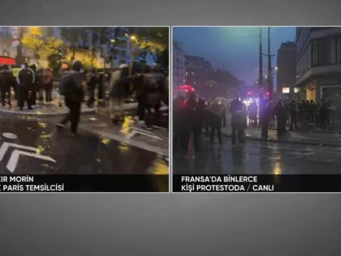 Fransa'da sokaklar savaş alanına döndü! CNN TÜRK Paris'te: 200'e yakın gözaltı - fotoğraf 5