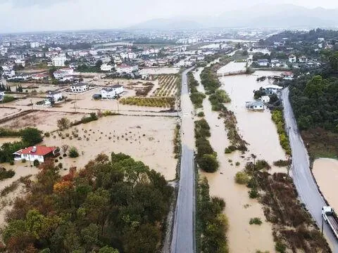 Muğla'da sel! Endişelendiren görüntüler! - fotoğraf 4