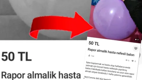 Kara mizah değil! 50 liraya hastalık garantili balon