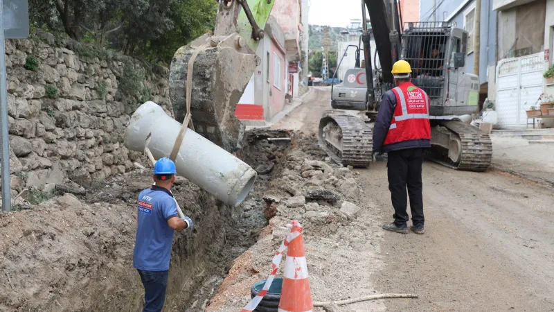 KARAKÖSE’DE KANALİZASYON HATTI YENİLEMESİ