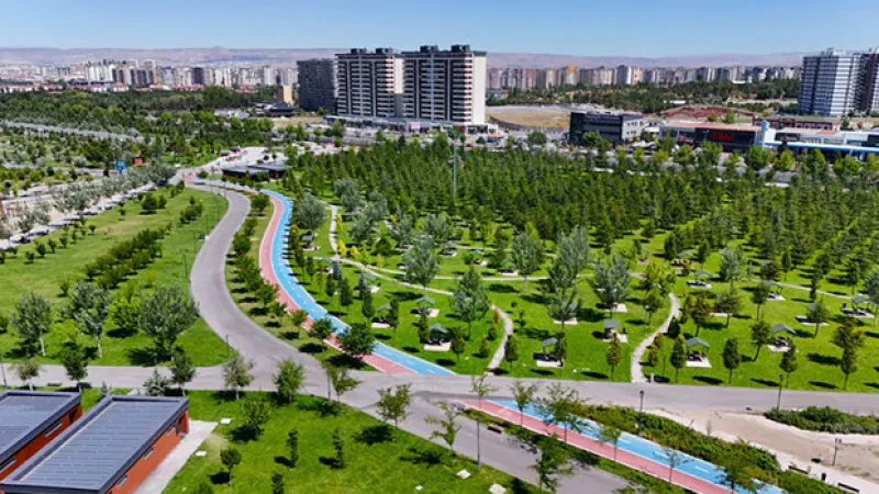 Kayseri'ye uluslararası ödül: Recep Tayyip Erdoğan Millet Bahçesi'ne "Yeşil Bayrak" gururu