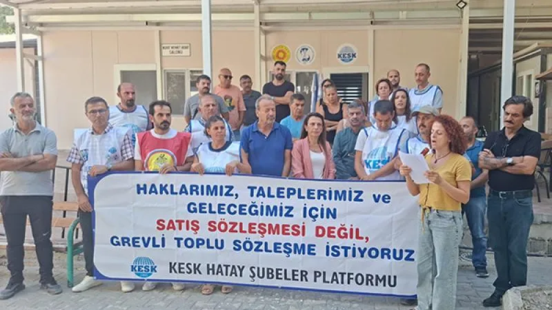 KESK: ÜRETİMDEN GELEN GÜCÜMÜZÜ KULLANIYORUZ!