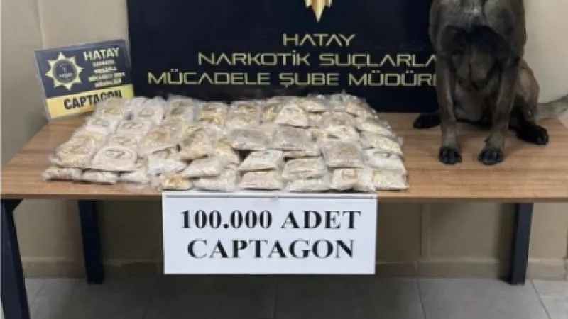 Kırıkhan'da 16 Kilo Captagon Hap Ele Geçirildi