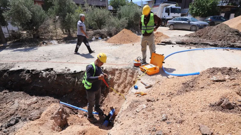 KIRIKHAN'DA İÇME SUYU AĞINDA YENİLEME