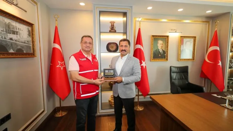 Kızılay'dan Vali Masatlı'ya Ziyaret