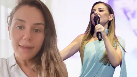 Konserde merdivenden düşmüştü. Merve Özbey'in tedavisi bitti