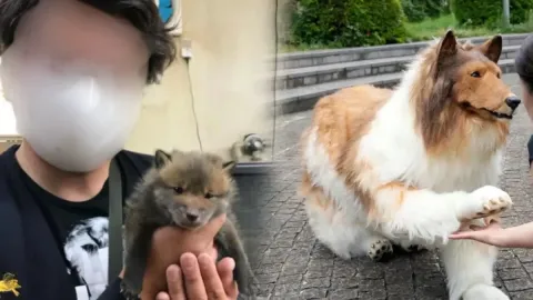 Köpek olmak için server harcamıştı: Yüzünü ilk kez gösterdi