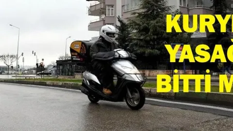 KURYE YASAĞI KALKTI MI, NE ZAMAN BİTİYOR? Kurye yasağı devam ediyor mu? İstanbul Valiliği açıkladı