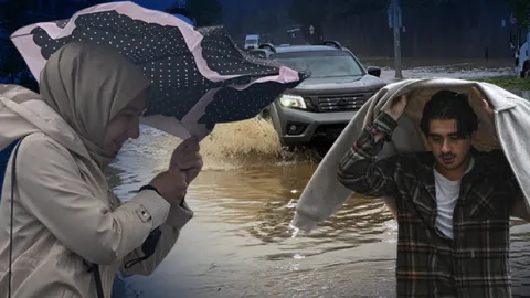 Kuvvetli yağış etkili olacak! Meteoroloji saat verdi: Sel, su baskını, yağış anında kuvvetli rüzgar ve hortum... Sarı ve turuncu alarm verilen iller
