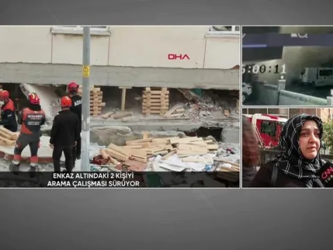 Yan binadakiler o anları anlattı: "Bomba gibi bir gürültüyle uyandık" - fotoğraf 1
