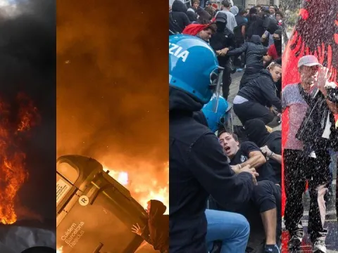 Fransa, İspanya, Arnavutluk... Avrupa'yı saran protesto hareketi - fotoğraf 1