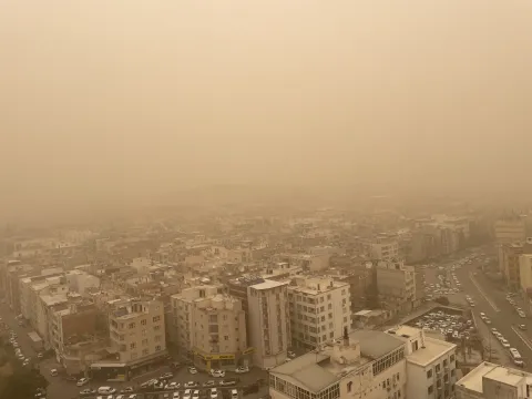 Meteoroloji uyardı; Güneydoğu'da toz taşınımı etkili oldu - fotoğraf 3