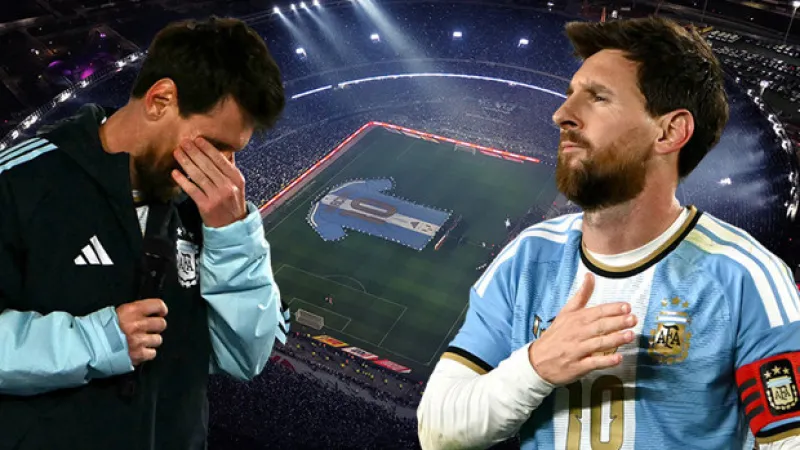 Lionel Messi'den Arjantin Milli Takımı'na görkemle veda! Efsane, son maçında gözyaşlarına hakim olamadı: 'Beni bu kadar sevdiğiniz için teşekkür ederim'