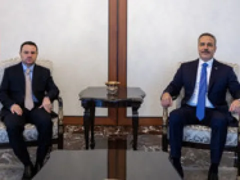 Dışişleri Bakanı Hakan Fidan, Avrupa Konseyi Parlamenter Meclisi Başkanı Bayr'ı kabul etti - fotoğraf 3