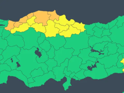 18 ilde sarı ve turuncu alarm! Fırtına uyarısı: 100 kilometre hıza ulaşacak - fotoğraf 3
