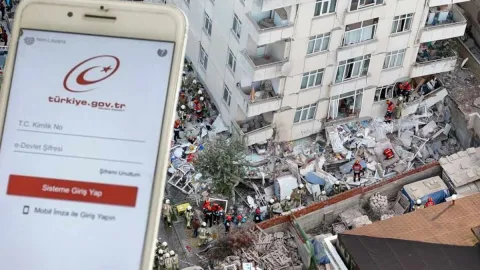 Maltepe’de bina çöktü, herkes e-Devlet’e koştu: Bu kod yazıyorsa eviniz tehlikede