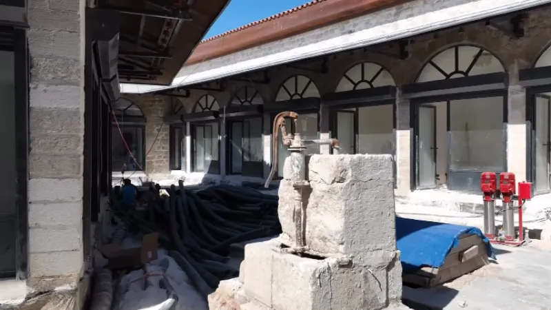 Masatlı: Tarihî Kuyumcular Çarşısı Son Aşamada