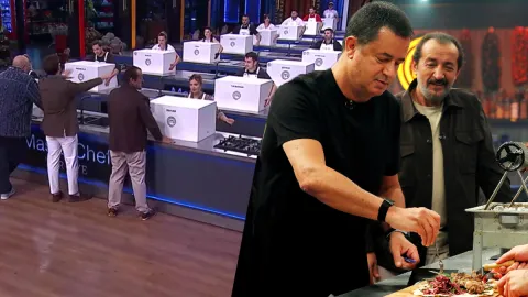 MasterChef'te sürpriz ziyaret. Acun Ilıcalı, Cağ kebaplarını tek tek tattı