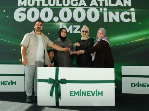 Eminevim’den 600 bininci  teslimat - fotoğraf 1