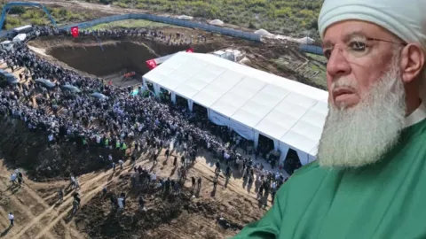 Menzil'den gövde gösterisi gibi temel atma töreni