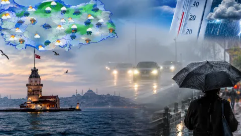 Meteoroloji saat verip uyardı: Göz gözü görmeyecek
