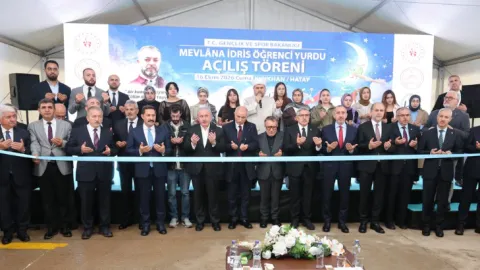 MEVLANA İDRİS ZENGİN ÖĞRENCİ YURDU HİZMETE AÇILDI