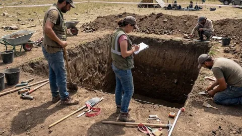 Mezarı açanlar gözlerine inanamadı: İlk gördükleri altın oldu
