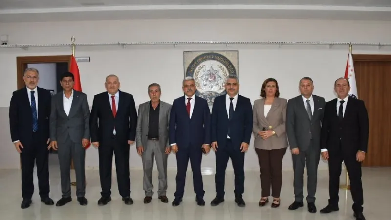 MHP HEYETİNDEN EMNİYET MÜDÜRÜ NİHAT ÖZEN’E ZİYARET