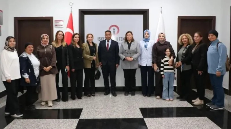 MHP'Lİ KADINLARDAN ZİYARET