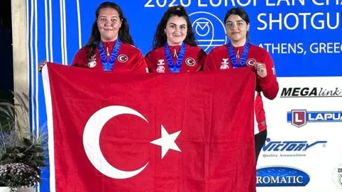 Milli atıcılar, Avrupa ikincisi oldu!