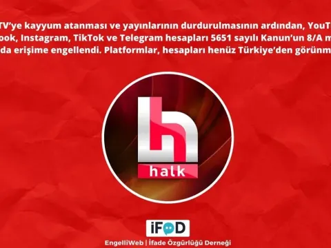 Halk TV'nin tüm sosyal medya hesaplarına erişim engeli getirildi - fotoğraf 1