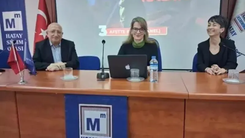 MUHASEBECİLERDEN HATAY'DA “AFETTE KADIN” PANELİ