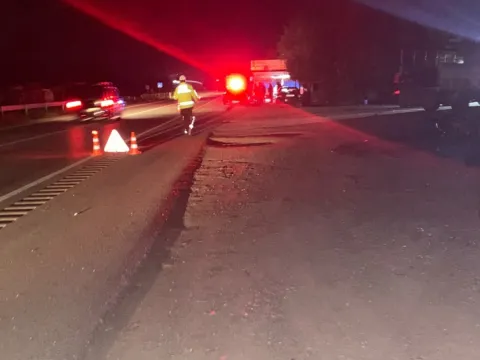 Tokat'ta feci kaza: Yolun karşısına geçmeye çalışan yayaya TIR çarptı - fotoğraf 1