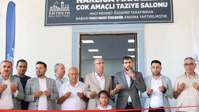 NARLICA MAHALLESİ'NE ÇOK AMAÇLI SALON VE TAZİYE EVİ
