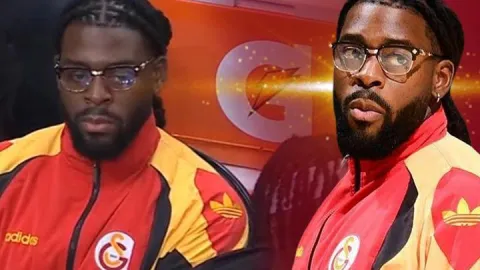 NBA yıldızı Lu Dort, hazırlık maçına Galatasaray eşofmanıyla gelerek damga vurdu