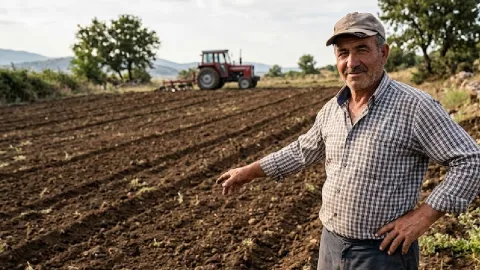 Ne çok su istiyor ne de bakım: Tarlasına eken çiftçi servet kazanıyor