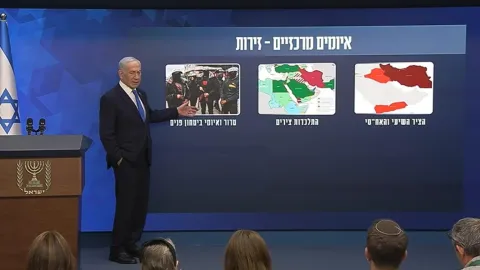 Netanyahu'nun güvenlik sunumunda dikkat çeken Türkiye ayrıntısı. İttifakları nasıl yorumladı?