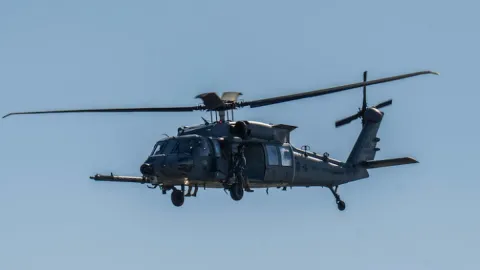 Nijerya'da helikopter düştü