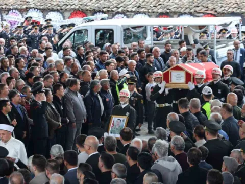 Şehit Piyade Sözleşmeli Er Yusuf Sait Ünlü son yolculuğuna uğurlandı - fotoğraf 1