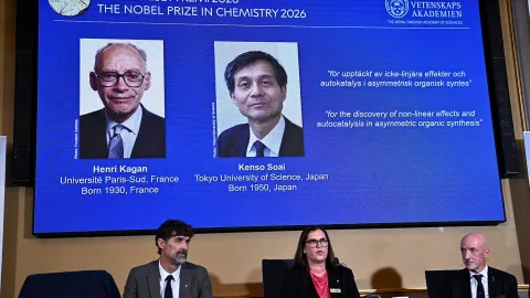 Nobel kazandığını alışveriş yaparken öğrendi