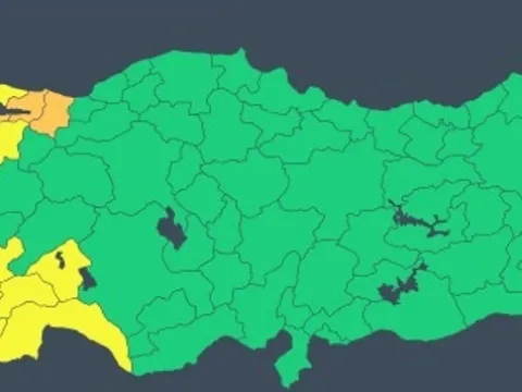 Meteoroloji saat verdi: Sağanak yağış ve fırtına etkili olacak! | Günlerce sürecek: İstanbul dahil birçok ile sarı ve turuncu yağış alarmı - fotoğraf 5