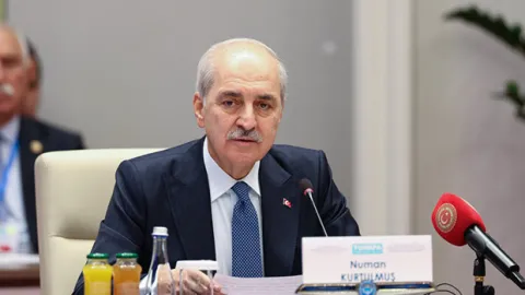 Numan Kurtulmuş Bişkek'te seslendi: Türk dünyası yeni bir cazibe merkezi