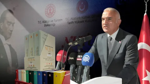 Nutuk için bakanlıktan tarihi adım | Muhteşem çalışmayı Bakan Ersoy duyurdu: Milli mücadelenin mirası dünyaya açılıyor