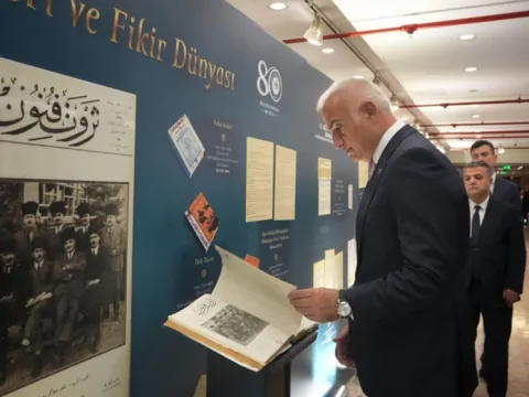 Ziya Gökalp'in fikrî mirası doğumunun 150. yılında Milli Kütüphane'de sergileniyor - fotoğraf 3